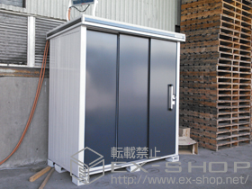 の物置・屋外倉庫 エルモ 一般型(LMD-2211H) 施工例