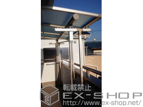 のバルコニー・ベランダ屋根 ヴェクターテラス F型 屋根タイプ 単体 積雪〜20cm対応 施工例