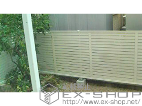 のフェンス・柵 プレスタフェンス7Y型 フリーポールタイプ 施工例