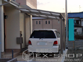 のカーポート カーブポートシグマIII 積雪〜20cm対応 施工例