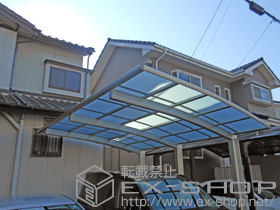 のカーポート レイナポートグラン50 積雪〜50cm対応 施工例