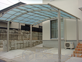 のカーポート レイナツインポートグラン　積雪〜20cm対応 施工例