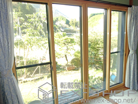 の二重窓（内窓） インプラス(ダストバリア)引き違い窓4枚建て 施工例