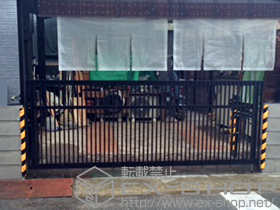 のカーゲート ワイドオーバードアS2型 電動式 施工例