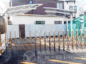 のカーポート カーブポートシグマIII 積雪〜20cm対応 施工例