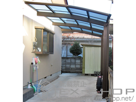 のカーポート レイナポートグラン50 積雪〜50cm対応 施工例