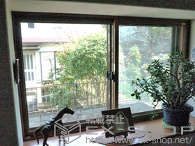 の二重窓（内窓） インプラス(ダストバリア)引き違い窓2枚建て 施工例