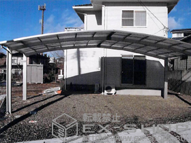 のカーポート レイナトリプルポートグラン　積雪〜20cm対応 施工例