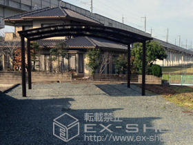 のカーポート レイナツインポートグラン　積雪〜20cm対応 施工例