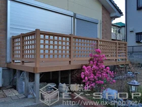 YKKAP�̃E�b�h�f�b�L ���E�b�h�f�b�L 200�{�K�i�����E�b�h�X�e�b�v5�^ H�^�C�v 3�i�{���E�b�h�f�b�L�t�F���X1�^<�䌅�i�q> �{�H��