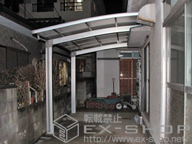 のカーポート カーブポートシグマIII 積雪〜20cm対応 施工例