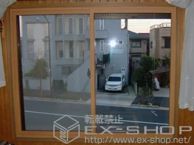 LIXIL リクシル(トステム)の内窓（二重窓・二重サッシ） インプラス(ダストバリア)引き違い窓2枚建て 施工例