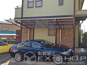 のカーポート カーブポートシグマIII 積雪〜20cm対応 施工例