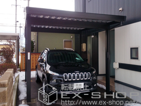 のカーポート テリオスポートIII 3000 角柱4本仕様 積雪〜100cm対応 施工例