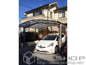 のカーポート カーブポートシグマIII M合掌 積雪〜20cm対応 施工例