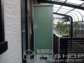 の物置・屋外倉庫 アイビーストッカー(BJN-065D) 施工例