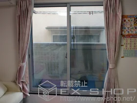 LIXIL リクシル(トステム)の内窓（二重窓・二重サッシ） インプラス(ダストバリア)引き違い窓2枚建て 施工例
