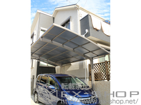 のカーポート カーブポートシグマIII 積雪〜20cm対応 施工例