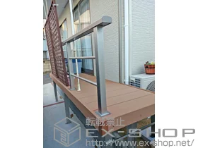 YKKAP�̃E�b�h�f�b�L ���E�b�h�f�b�L 200�{�V���v�����_���f�b�L�t�F���X2�^�����i�q2�{�^�C�v�� �{�H��