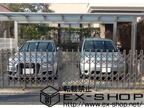 のカーポート エフルージュ ツイン 積雪〜20cm対応 施工例