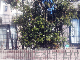 のフェンス・柵 ハイグリッドフェンスN8型 フリーポールタイプ 施工例