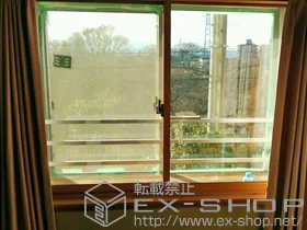 LIXIL リクシル(トステム)の内窓（二重窓・二重サッシ） インプラス(ダストバリア)引き違い窓2枚建て 施工例