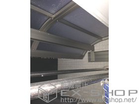 のバルコニー・ベランダ屋根 ライザーテラスII R型 屋根タイプ 単体 積雪〜20cm対応 施工例