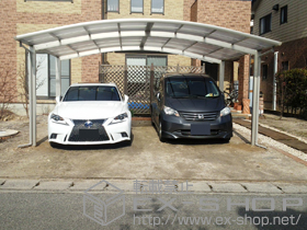 のカーポート レイナツインポートグラン　積雪〜20cm対応 施工例