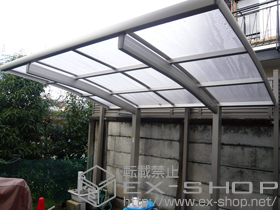 のサイクルポート・駐輪場 レイナポートグランミニ 積雪〜20cm対応 施工例