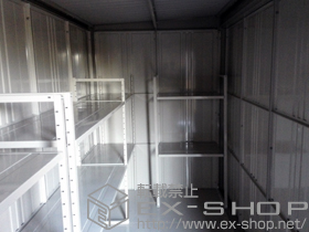 の物置・屋外倉庫 Mr.ストックマンダンディ 一般型 結露減少型(ND-Z4415)＋オプション一式 施工例