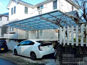 のカーポート レイナポートグラン 延長　積雪〜20cm対応 施工例