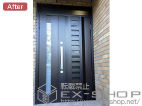 の玄関ドア ラフォースR2型 玄関ドア08T型 一般仕様 親子ドアタイプ 施工例