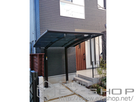 のサイクルポート・駐輪場 プレシオスポート ミニ 積雪〜20cm対応 施工例