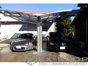 のカーポート プレシオスポート Y合掌 積雪〜20cm対応 施工例