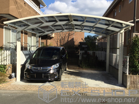 のカーポート レイナポートグラン M合掌　積雪〜20cm対応 施工例