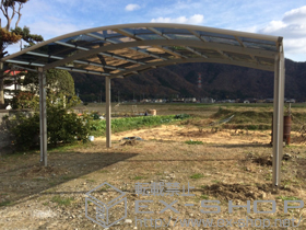 のカーポート プレシオスポート ワイド 積雪〜20cm対応 施工例