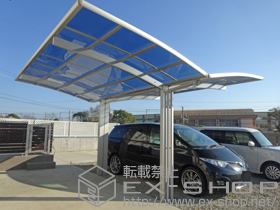 のカーポート レイナポートグラン Y合掌　積雪〜20cm対応 施工例