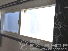 の二重窓（内窓） インプラス(ダストバリア)引き違い窓2枚建て 施工例