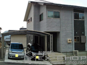 のカーポート レイナポートグラン M合掌　積雪〜20cm対応 施工例