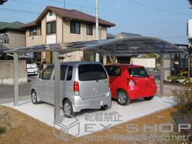 のカーポート プレシオスポート ワイド 積雪〜20cm対応 施工例