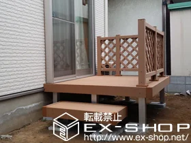 YKKAP�̃E�b�h�f�b�L ���E�b�h�f�b�L 200�{�Ɨ������E�b�h�X�e�b�v2�^�{���E�b�h�f�b�L�t�F���X2�^<���`�X�i�q> �{�H��