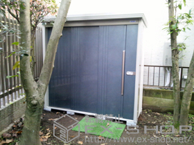 の物置・屋外倉庫 Mr.ストックマンダンディ 多雪型 結露減少型(ND-Z2208) 施工例