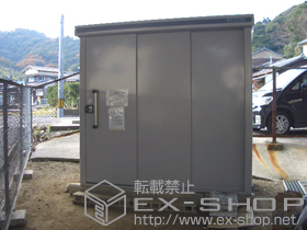 の物置・屋外倉庫 エルモ 一般型(LMD-2215) 施工例