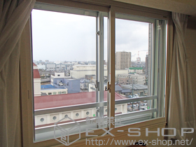 の二重窓（内窓） インプラス(ダストバリア)引き違い窓2枚建て 施工例