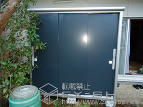 の物置・屋外倉庫 エスモ 一般型 (ESD-1909AGL) 施工例