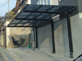 のカーポート マイリッシュ 前下がり 延長 積雪〜20cm対応 施工例