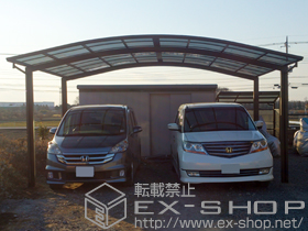 のカーポート レイナツインポートグラン　積雪〜20cm対応 施工例