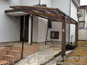 のカーポート カーブポートシグマIII 積雪〜20cm対応 施工例