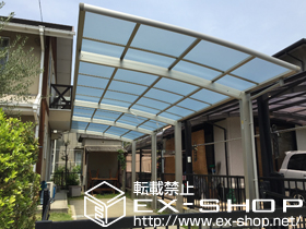 のカーポート レイナポートグラン 縦連棟　積雪〜20cm対応 施工例