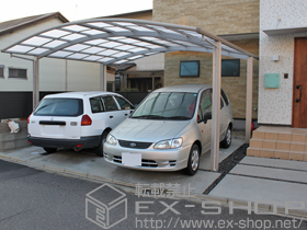 のカーポート レイナツインポートグラン　積雪〜20cm対応 施工例
